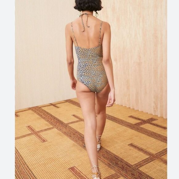 Ulla Johnson Ocelot Nalani Maillot Swimsuit NWT Size XL - Picture 2 of 6